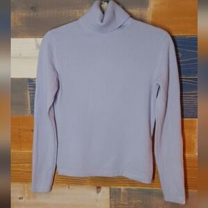 Lord & Taylor Cashmere Sweater S Lavender